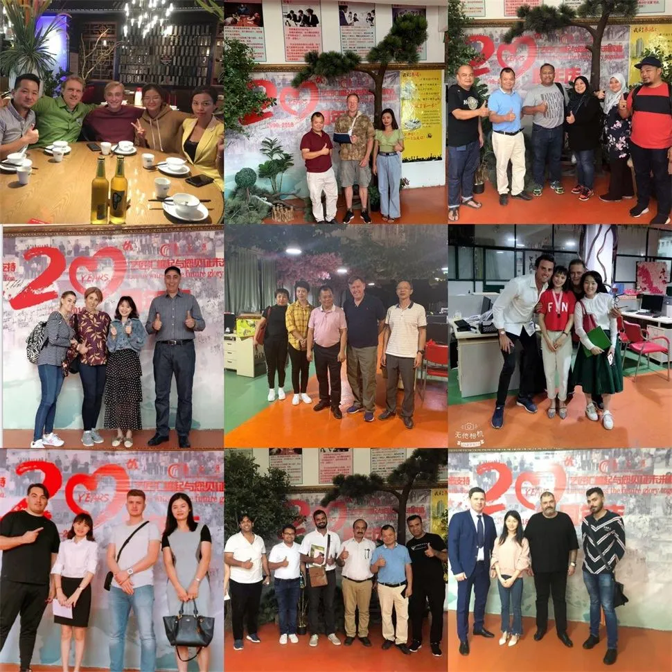 Customers from all the world